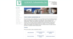 Desktop Screenshot of luseaux.com